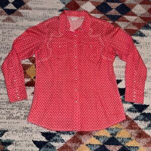Red Western Shirt